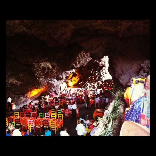 Photo taken at La Gruta Teotihuacan by Kary C. on 9/2/2012