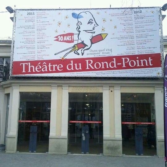 Photo taken at Théâtre du Rond-Point by Monsieur S. on 3/6/2012