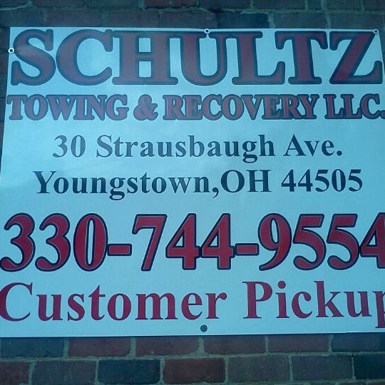 Schultz Towing and Recovery LLC Wick Park Youngstown, OH