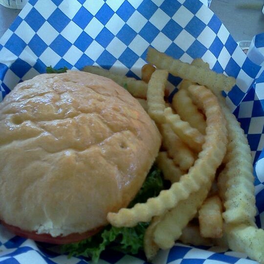 Photo taken at Da Burger Shack by April S. on 5/26/2012