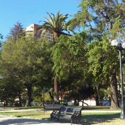 Photo taken at Plaza Ercilla by Pablo on 3/7/2012