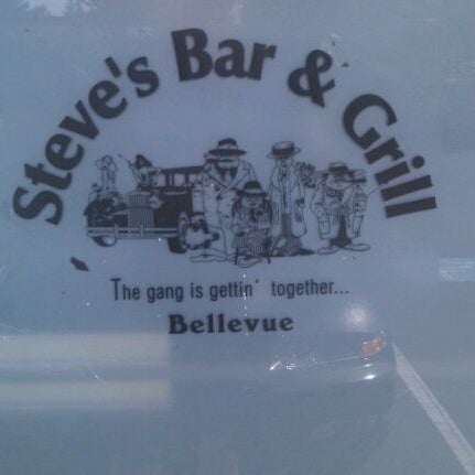Photo taken at Steve&#39;s Bar &amp; Grill Bellevue by Bryan B. on 6/21/2012