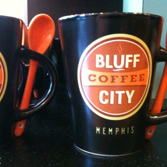 Photo taken at Bluff City Coffee by Steven F. on 7/2/2012