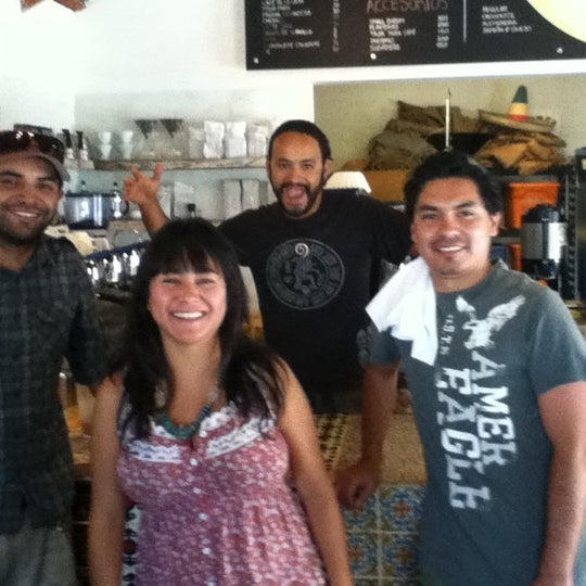 Photo taken at Baja Beans Roasting Company by Enrique M. on 4/24/2012