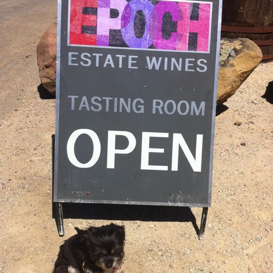 Photo taken at Epoch Estate Wines by Katrin on 8/24/2012