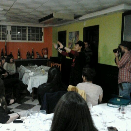 Photo taken at Restaurante Il Borsalino by Jorge C. on 3/14/2012