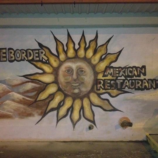 Photo taken at The Border Mexican Restaurant by Mark H. on 2/20/2012