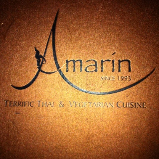 Photo taken at Amarin Thai Restaurant by Katrin on 5/23/2012