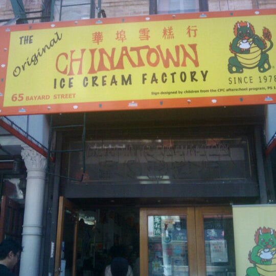 The Original Chinatown Ice Cream Factory 華埠雪糕行 Ice Cream Shop in