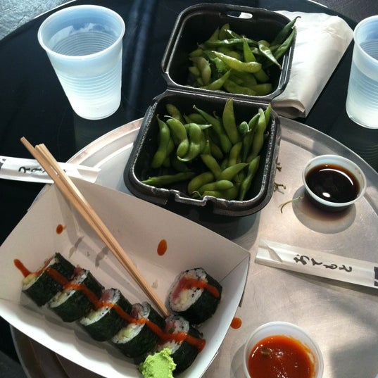 Photo taken at Rollbotto Sushi by Jason F. on 5/23/2012