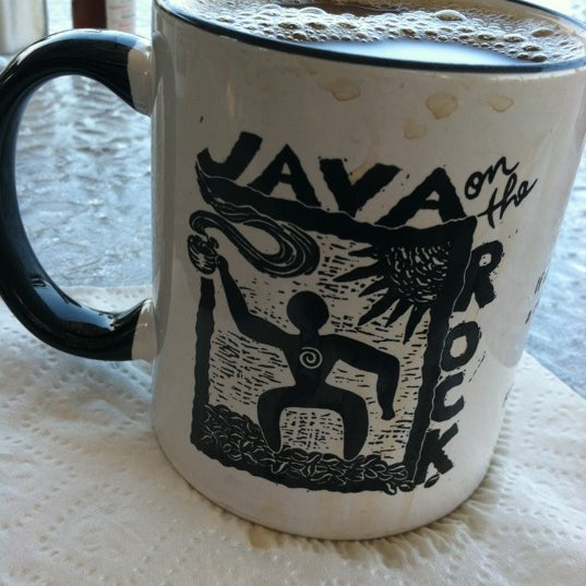 Photo taken at Java On The Rocks by Cathy S. on 6/30/2012