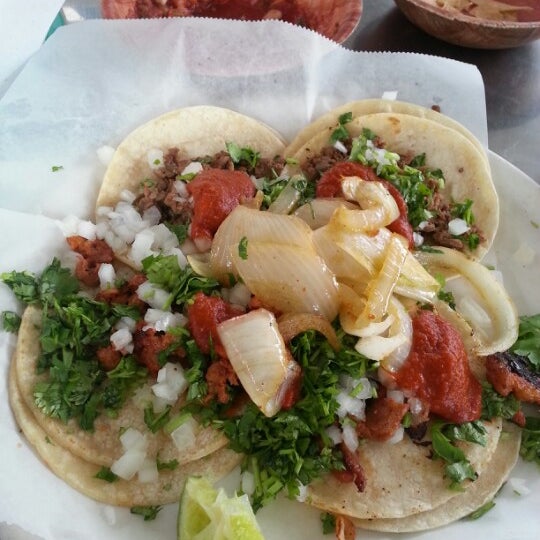 Photo taken at Mr. Taco-Main St. by Christian A. on 9/5/2012