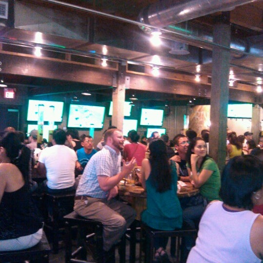 Photo taken at Ojos Locos Sports Cantina by Jadit T. on 8/16/2012