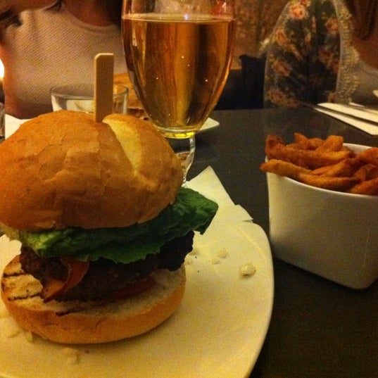 Photo taken at m:brgr by Maximilien  on 2/5/2012