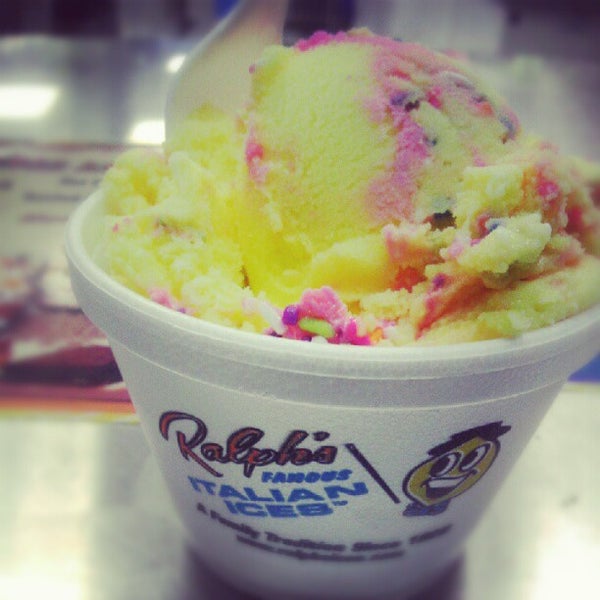 Photo taken at Ralph&#39;s Famous Italian Ices by Treyci on 6/30/2012