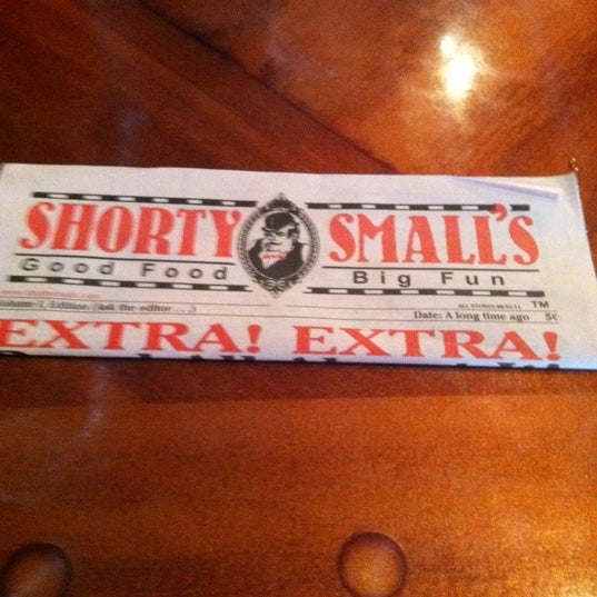 Foto diambil di Shorty Small&#39;s Restaurant oleh Alan H. pada 3/20/2012