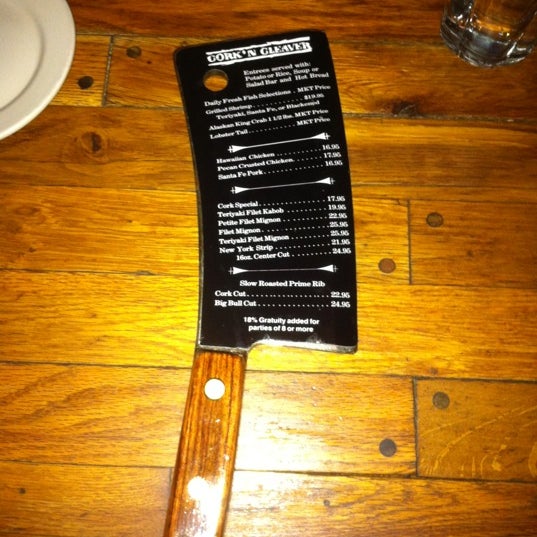 Cork 'N Cleaver Evansville East Side 302 ziyaretçidan 10 tavsiye