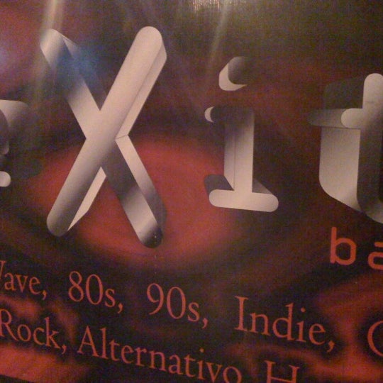 Photo taken at Exit Bar by Javier V. on 5/1/2012