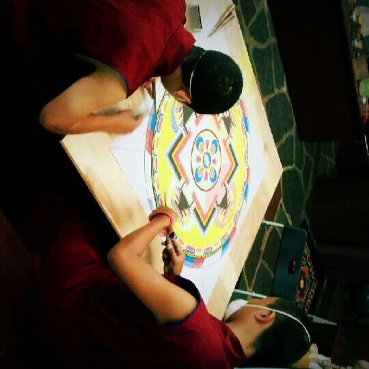 Photo taken at Jacques Marchais Museum of Tibetan Art by Melanie on 5/27/2012