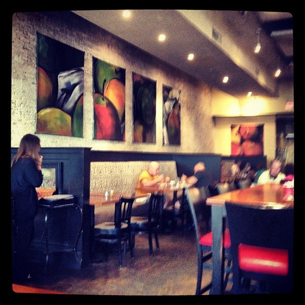 Photo taken at Annies Café &amp; Bar by Greg N. on 8/18/2012