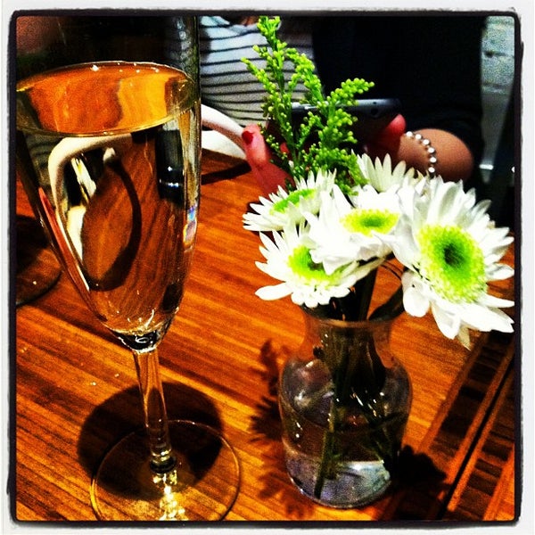 Photo taken at Tre Restaurant &amp; Wine Bar by Nick J. on 4/8/2012