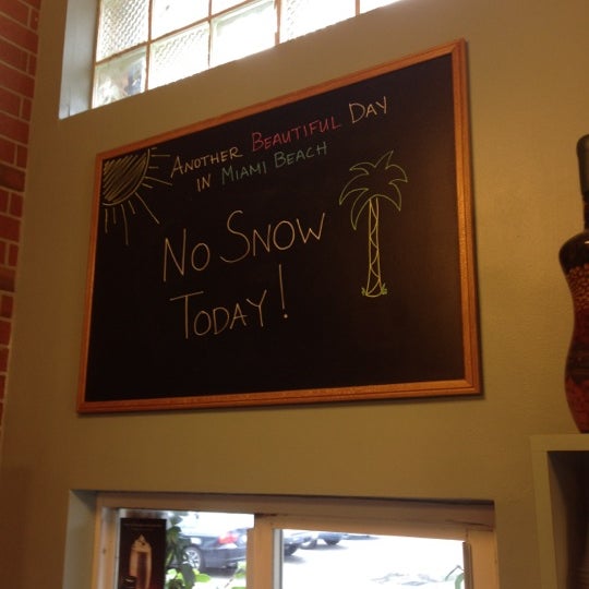 Come show Tasty the "No snow today" sign and get a free Tasty soft serve.