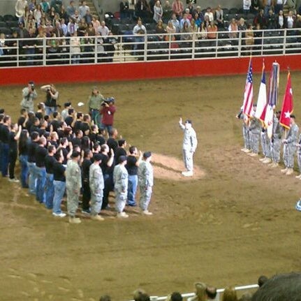 Foto diambil di The San Antonio Stock Show &amp; Rodeo oleh James K. pada 2/18/2012