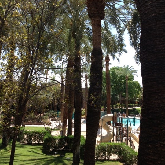 Photo taken at DoubleTree Resort by Hilton Hotel Paradise Valley - Scottsdale by Debbie J. on 5/17/2012
