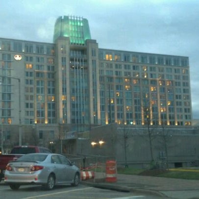 Photo taken at Renaissance Montgomery Hotel &amp; Spa at the Convention Center by Jeffery F. on 3/3/2012
