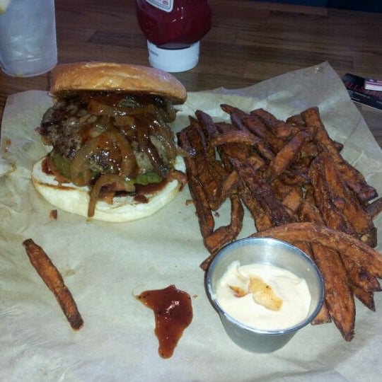 Photo taken at All Star Burger by Melinda J. on 5/27/2012