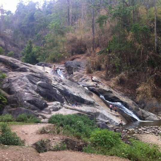 Photo taken at Moh Pang Waterfall by MiLey M. on 3/24/2012