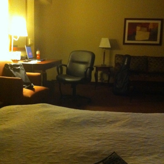 Photo taken at Hampton Inn &amp; Suites by David S. on 2/23/2012