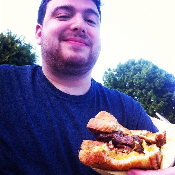 Photo taken at Grill &#39;Em All Truck by Aron A. on 5/25/2012