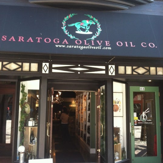 Photo taken at Saratoga Olive Oil Co by Dan S. on 3/12/2012