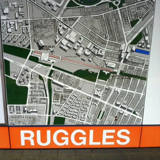 MBTA Ruggles Station Metro Station in Boston