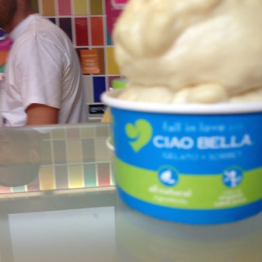 Photo taken at Ciao Bella Gelato by Rowena G. on 8/12/2012