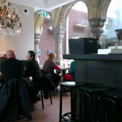 Photo taken at Grand café Maastricht Soiron by Nicolaas P. on 5/12/2012