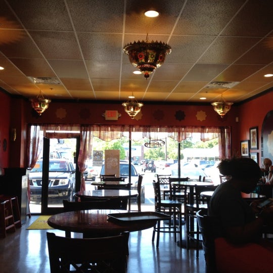 Photo taken at Poccadio Moroccan Grill &amp; Sandwiches by Twinkle V. on 6/22/2012