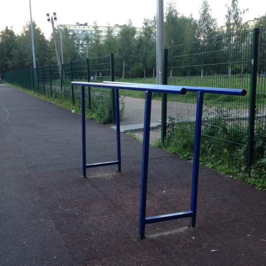 Турники на набережной Пермь