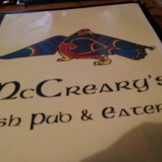 Photo taken at McCreary&#39;s Irish Pub &amp; Eatery by Deborah B. on 5/28/2012