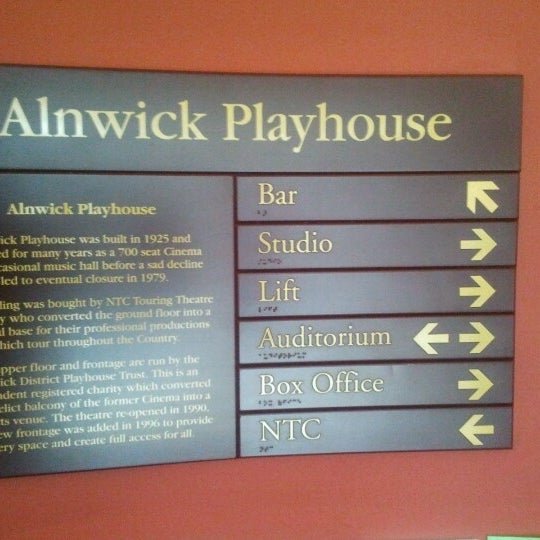 Alnwick Playhouse Alnwick, Northumberland