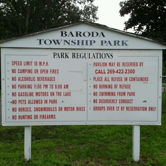 Baroda Township Park / Hess Lake Park Park