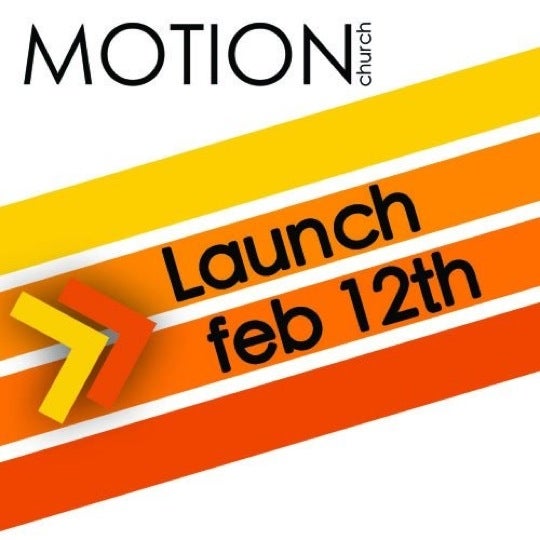 Check out @MotionChurch Sundays at 10:30am.