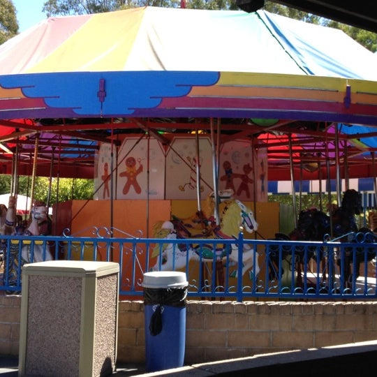 Photo taken at Pixieland Amusement Park by Katie R. on 4/20/2012