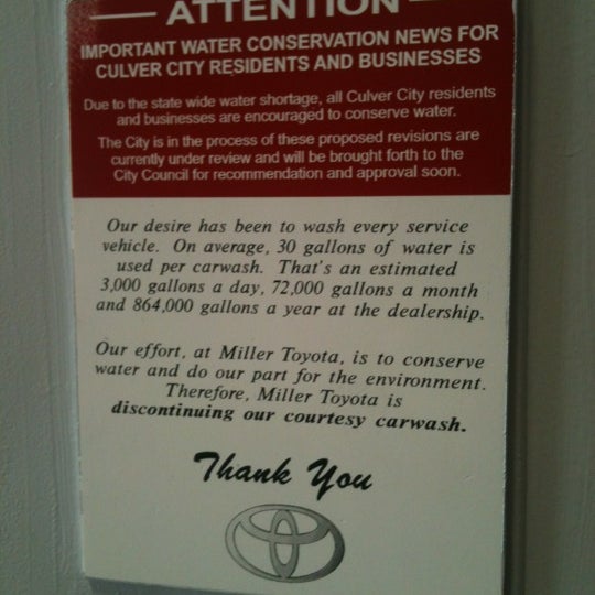 Photos At Toyota Service Department Downtown Culver City Photo Taken At Toyota Service Department By C A On 7 22 2017