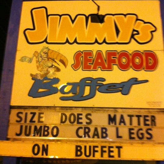 Photo taken at Jimmy&#39;s Seafood Buffet by Chuck B. on 7/14/2012