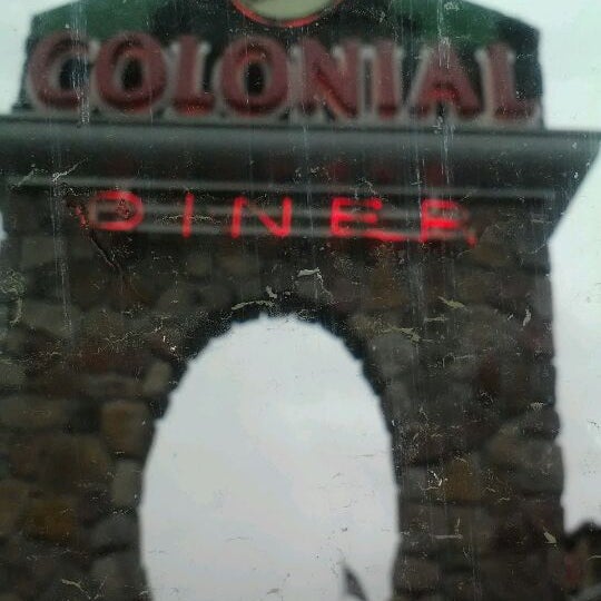 Photo taken at Colonial Diner by Jennifer C. on 5/8/2012