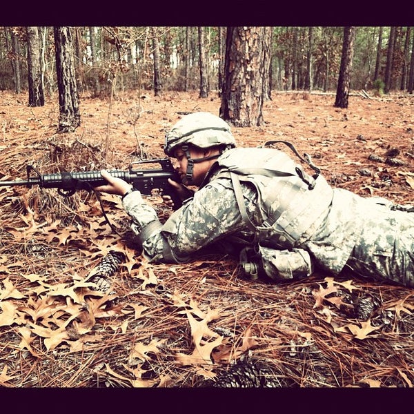 Fort Jackson Military Base in Southeastern Columbia