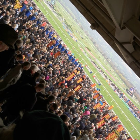 Photo taken at Cheltenham Racecourse by Ben W. on 3/16/2012