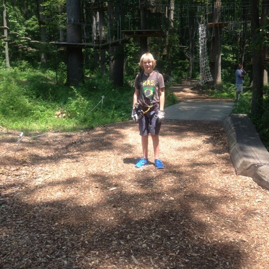 Photo taken at The Adventure Park at Sandy Spring by Erika V. on 7/5/2012